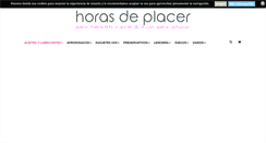 Desktop Screenshot of horasdeplacer.com